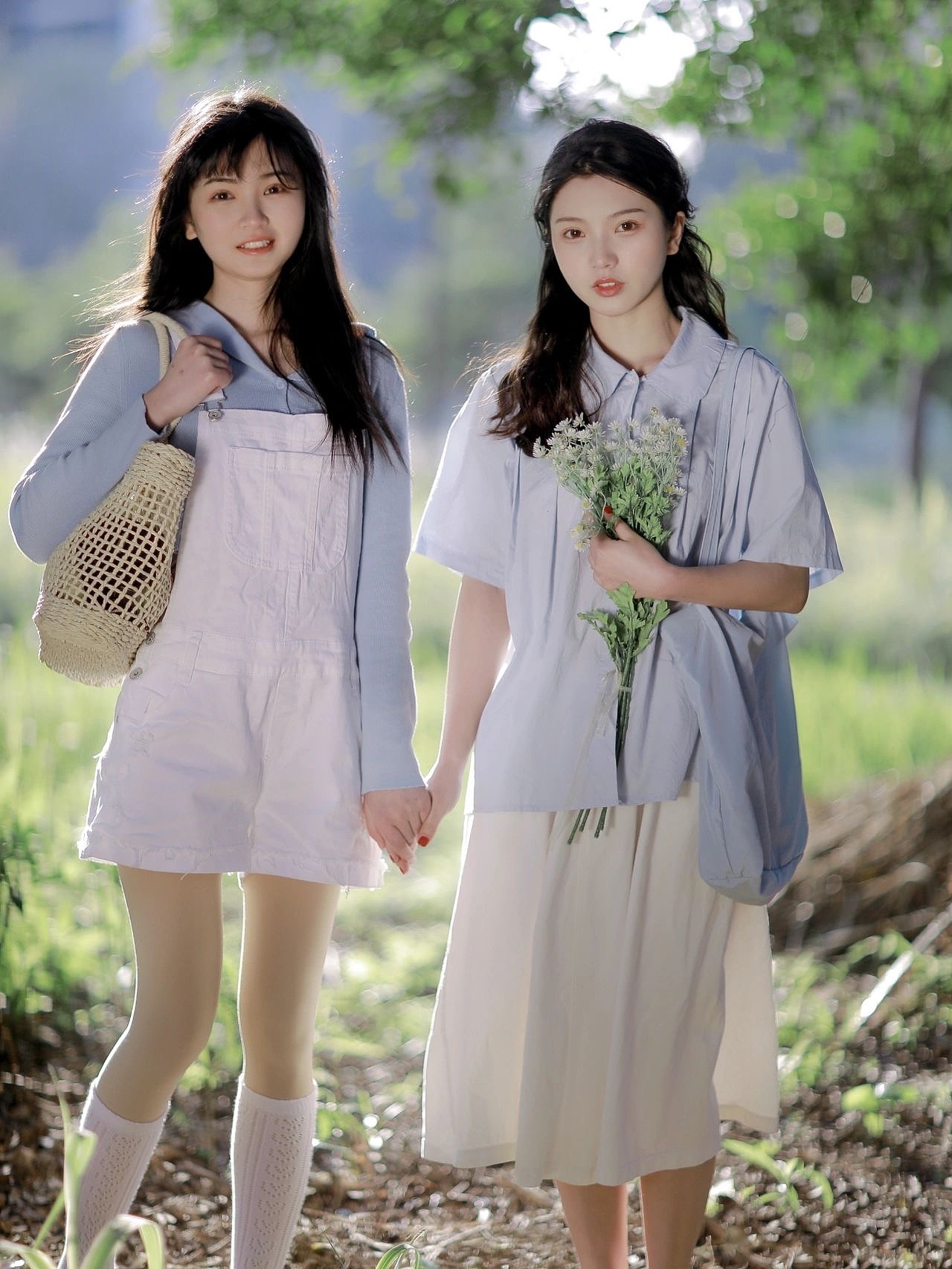 闺蜜写真（图ZMjkxMjM2NjQ4） - 人像摄影 - 站酷设计师三山静晓原创素材 - 站酷ZCOOL