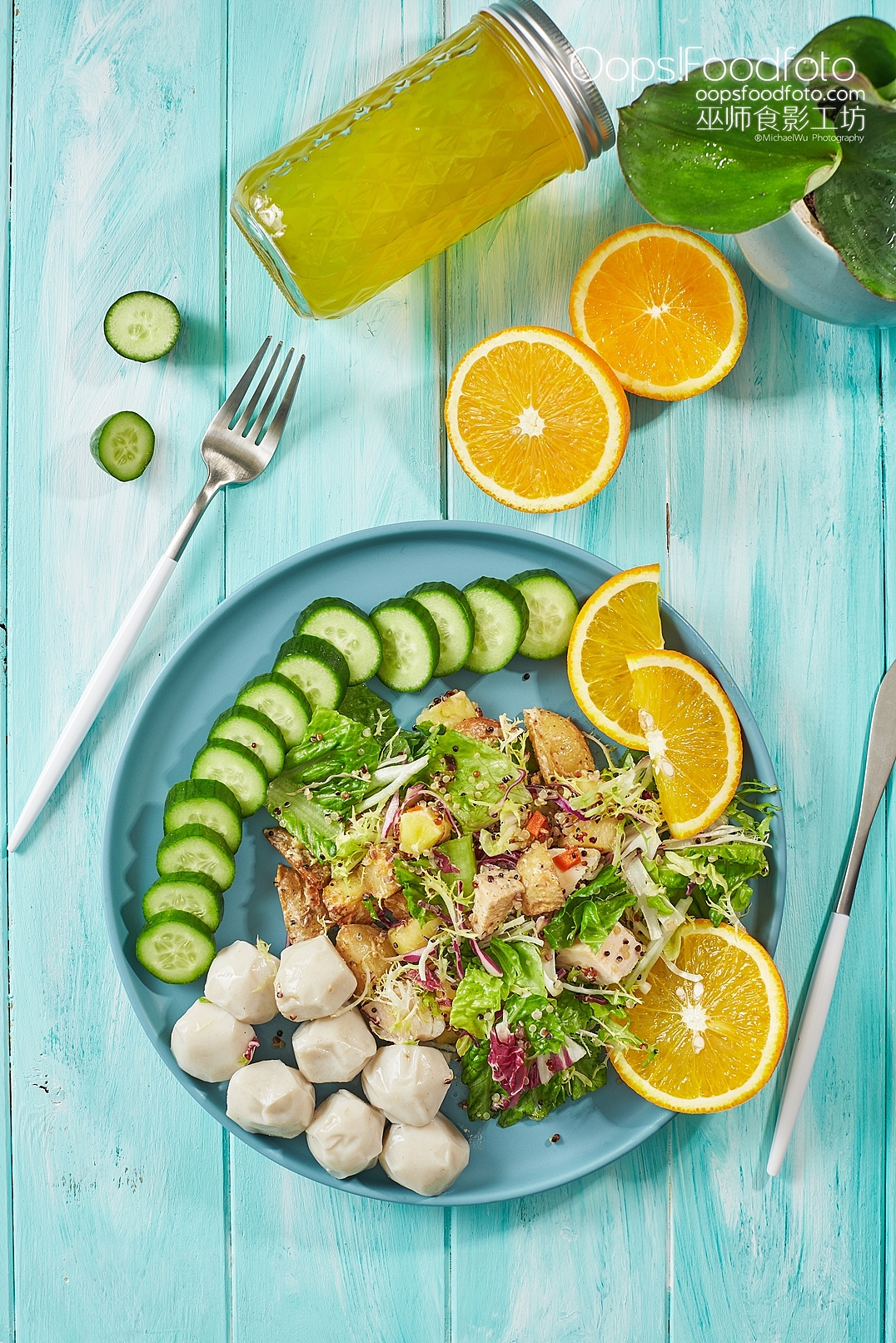 魚(yú)肉丸-沙拉拍攝（圖ZMjA2MDEzOTU2） - 產(chǎn)品攝影 - 站酷設(shè)計(jì)師巫師Oopsfoto原創(chuàng)素材 - 站酷ZCOOL