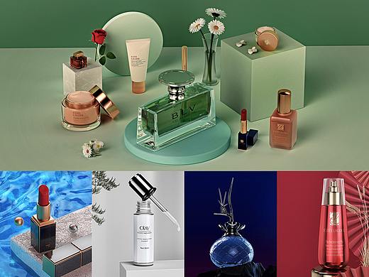 5个C4D OC渲染 化妆/护肤品