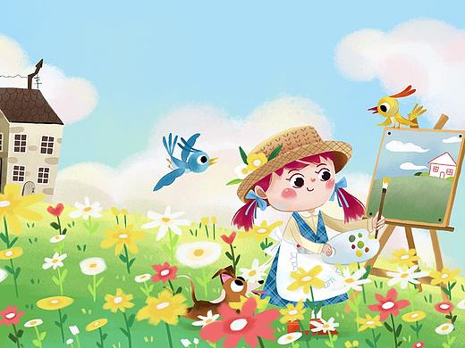 花海少女（原创作品）