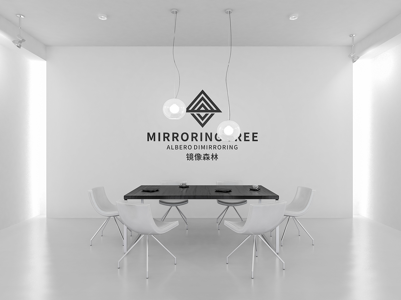 【Mirroring Tree】镜像森林（图ZOTk3NzAzNjA=） - Logo - 站酷设计师LOGO设计_東原创素材 - 站酷ZCOOL