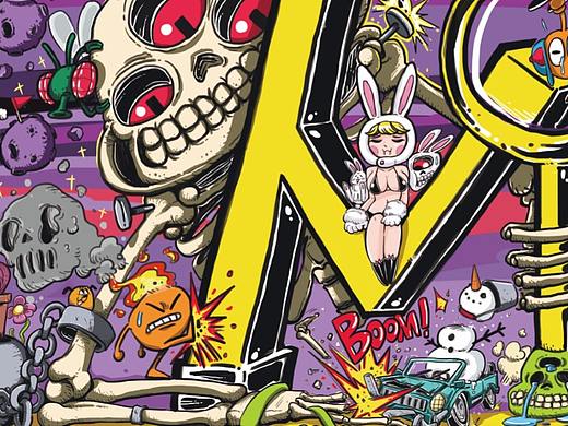 涂鸦海报（个人主页-ZNTM0ODc5ODg=） - 商业插画 - 站酷设计师SENTSUN原创素材 - 站酷ZCOOL