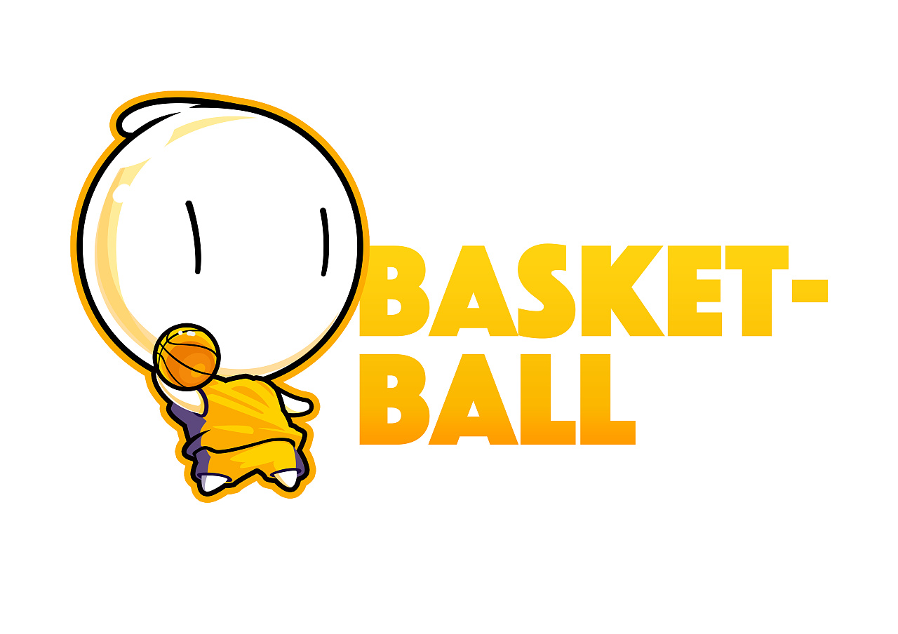 跃动客体育卡通形象设计