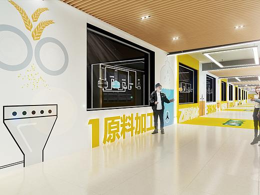 （雪花啤酒工艺走廊）2018-2019