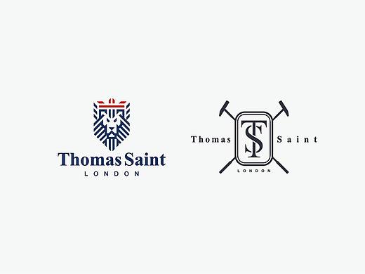 Thomas Saint （TS）男装logo提案（个人主页-ZMjc5MTM1MDg=） - Logo - 站酷设计师我出没熊注意原创素材 - 站酷ZCOOL