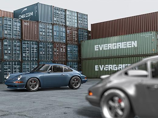 2021年7月Porsche911-Keyshot渲染