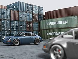 2021年7月Porsche911-Keyshot渲染