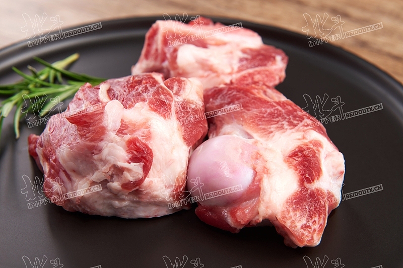 北斗-黑猪猪肉拍摄 肉类产品拍摄 生鲜猪蹄拍摄