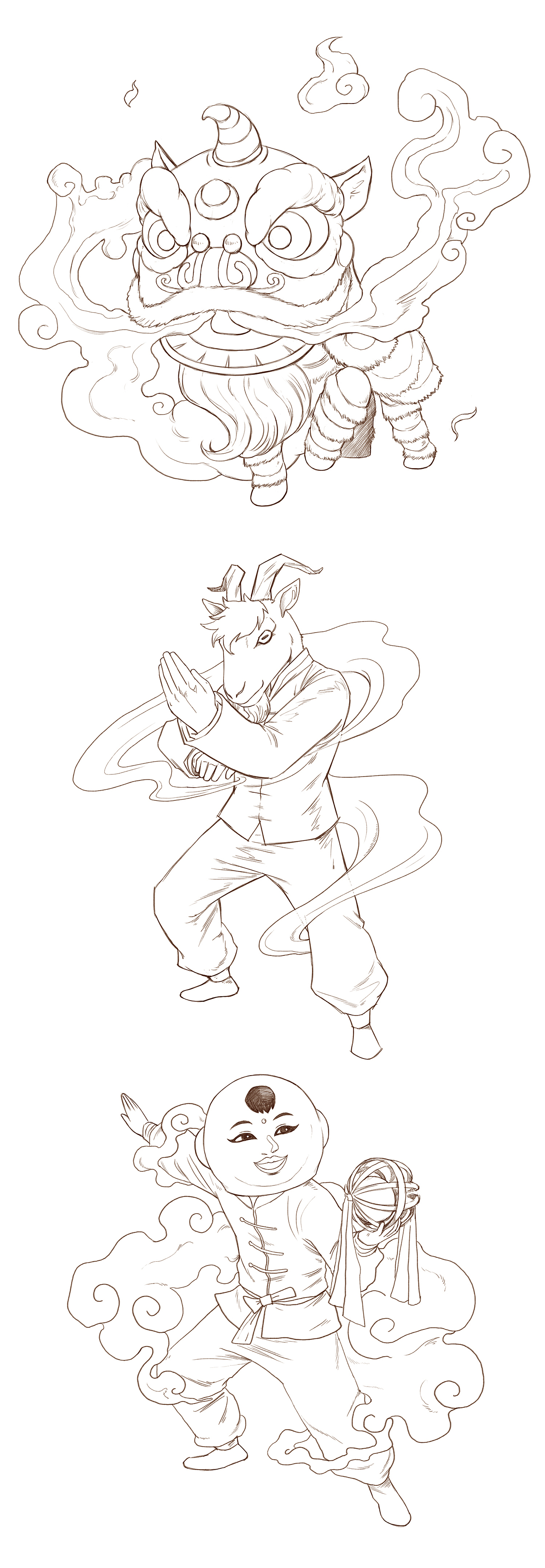 一组配图（图ZMTY2Mjg3OTIw） - 商业插画 - 站酷设计师蔡一昕原创素材 - 站酷ZCOOL