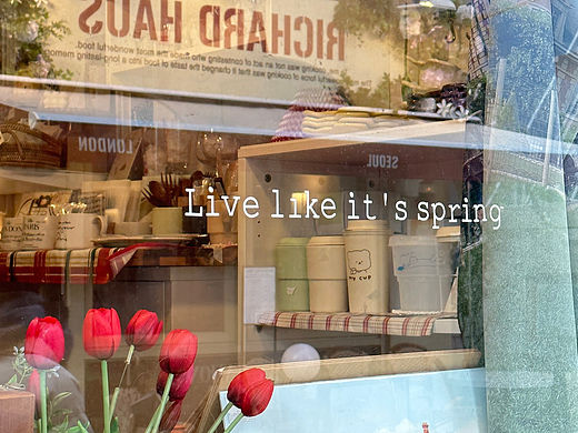 Live like it's spring