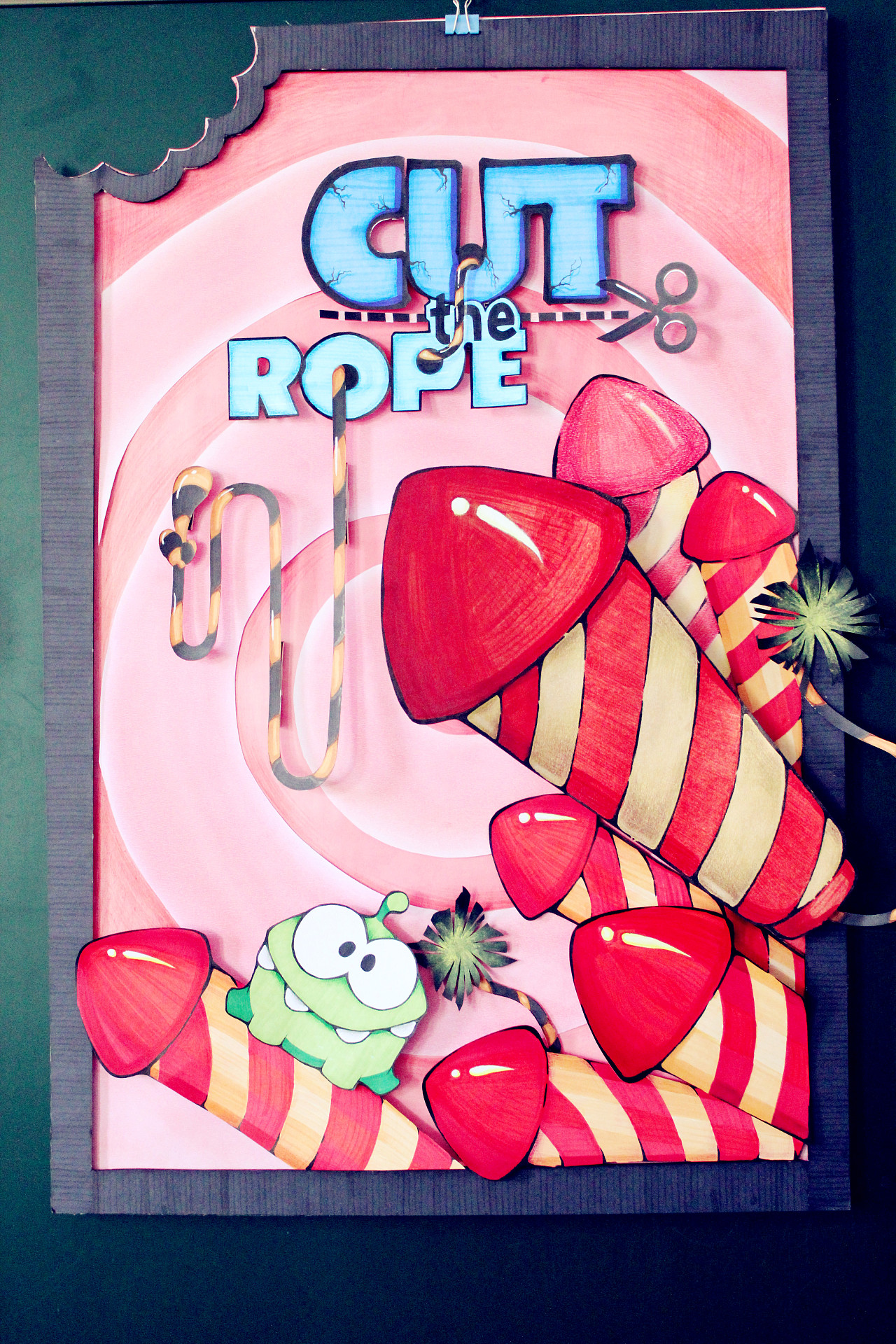"Cut the rope"POP手绘海报设计|平面|海报|王智髜 - 原创作品 - 站酷 (ZCOOL)