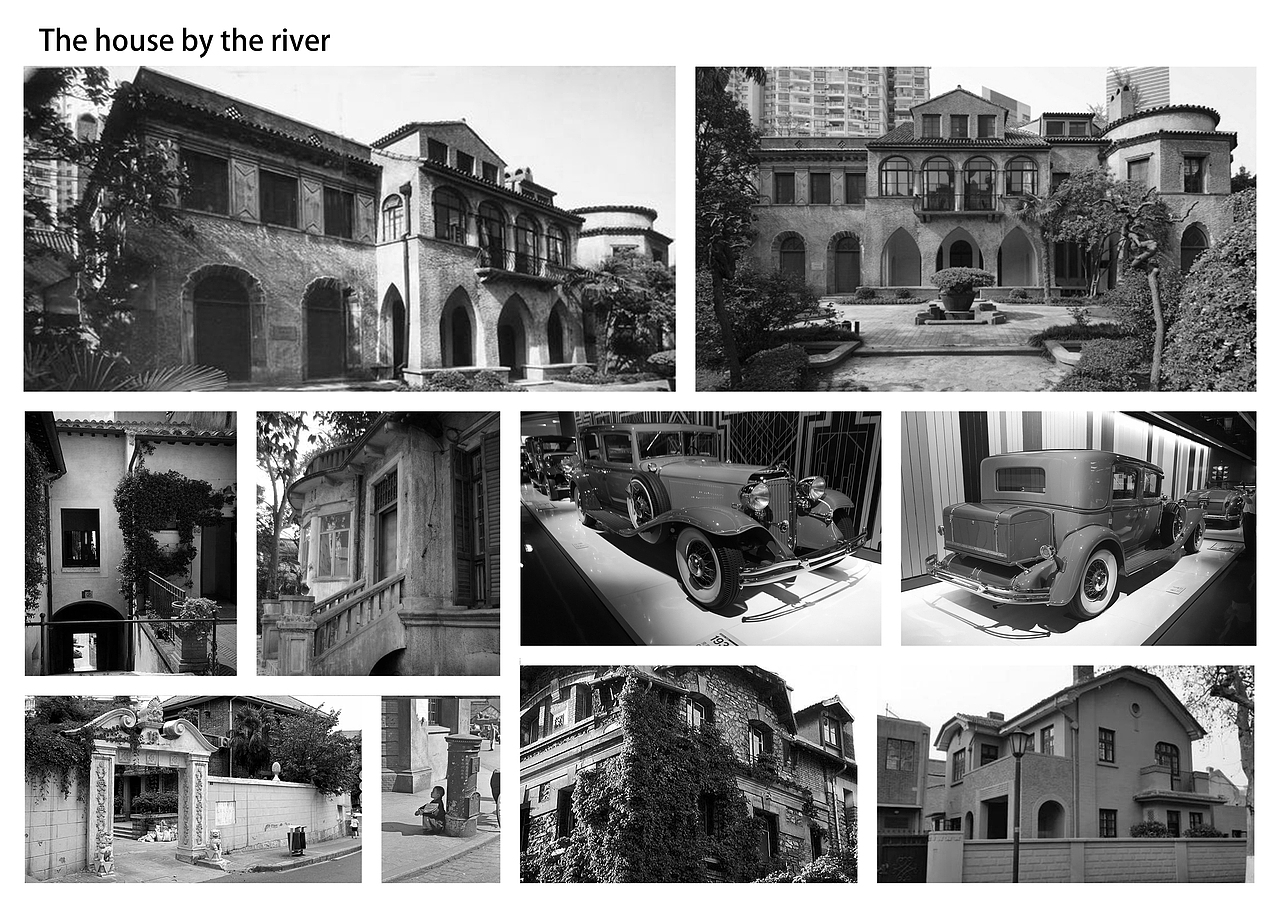 民国上海1930年代 场景概念设计 别墅区中景（图ZMTU4NzgxMDM2） - 概念设定 - 站酷设计师AAA概念设计原创素材 - 站酷ZCOOL