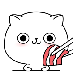 微信表情包-猫小白（图ZMjI1Mzk0NjY0） - 艺术插画 - 站酷设计师2个圈原创素材 - 站酷ZCOOL