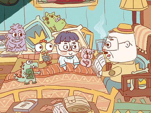 广工动画毕设-儿插风《童旅》-#青春答卷2019#