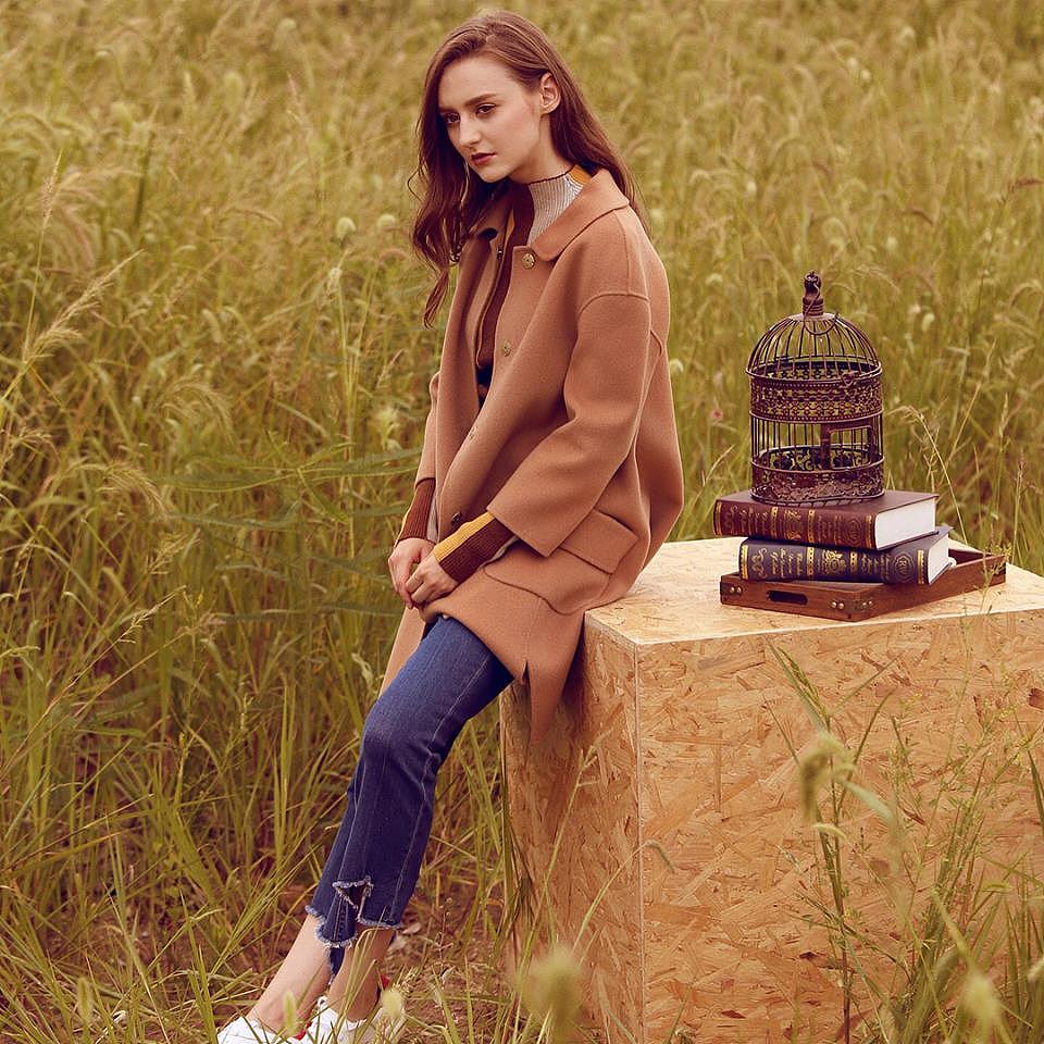 轻熟风外籍模特 优雅 欧美风