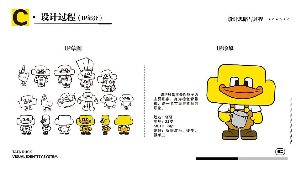 塔塔鸭创意市集视觉设计