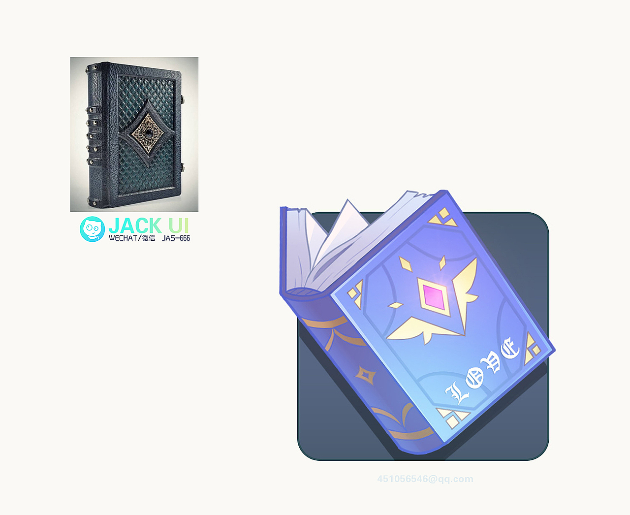 【JACK游戏UI】二次元、欧美风界面logo手绘JK设计教程