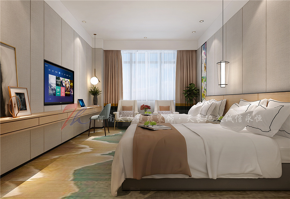 郑州酒店设计-郑州酒店装修项目