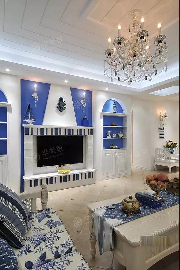 碧海蓝天的地中海设计风