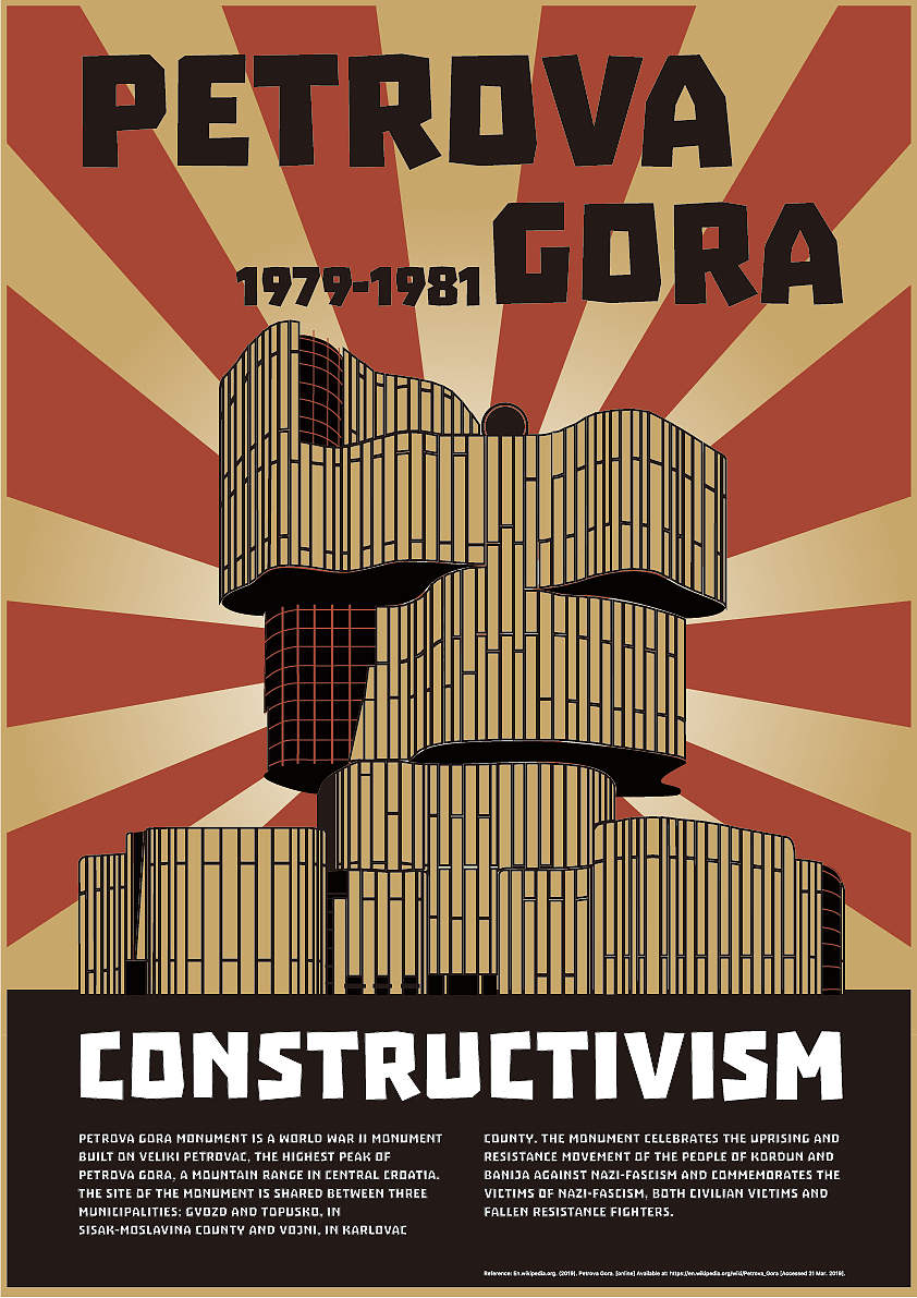 Constructivism风格创意海报