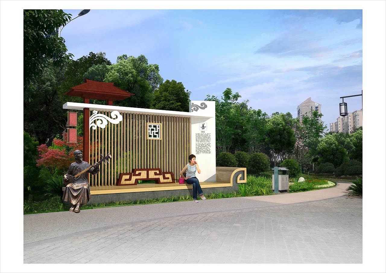 陕西富平县（习仲勋故里）县城价值观文化包装（部分）（图ZMjQzODUyMDc2） - 景观设计 - 站酷设计师舜与设计原创素材 - 站酷ZCOOL