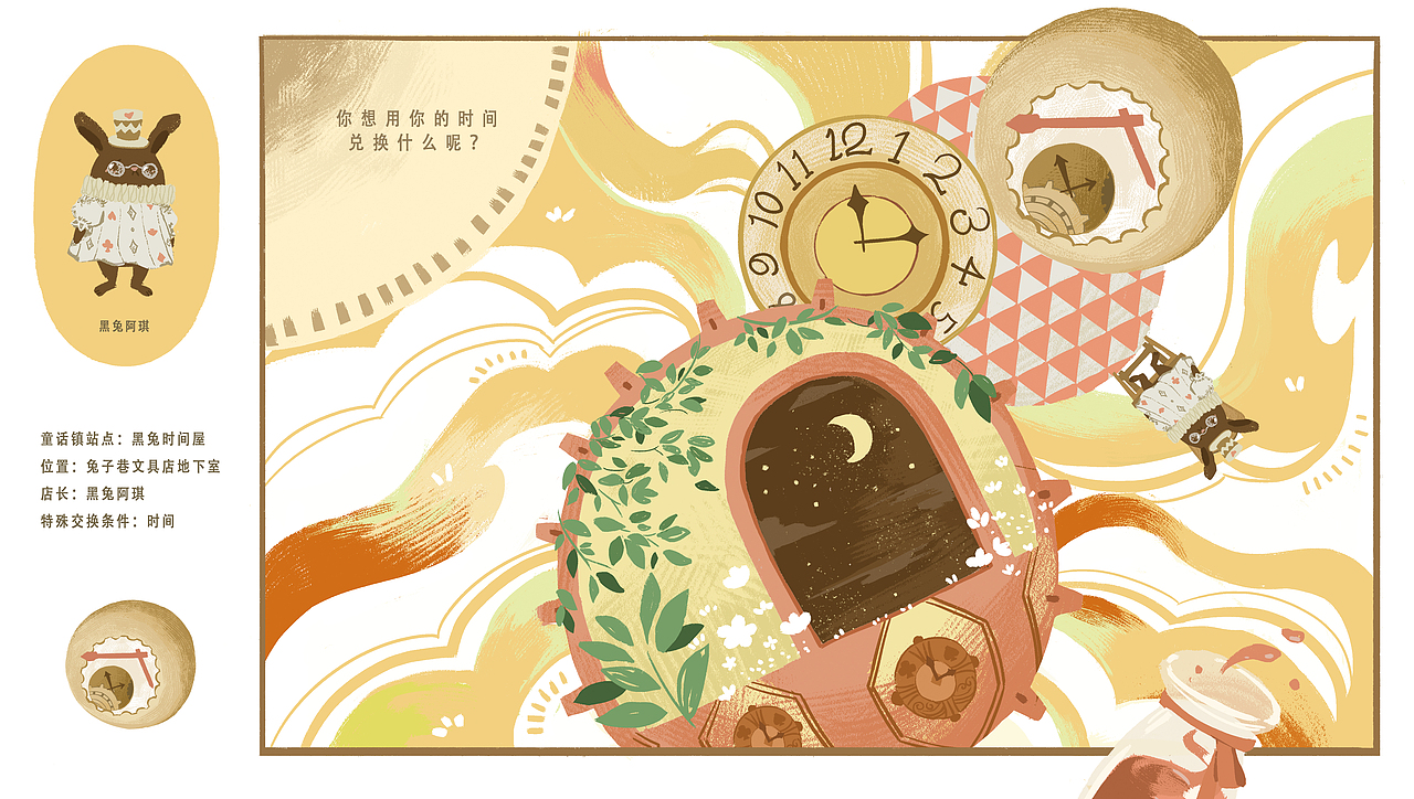 童话镇系列（图ZMjEyODQxNDU2） - 儿童插画 - 站酷设计师三月临原创素材 - 站酷ZCOOL