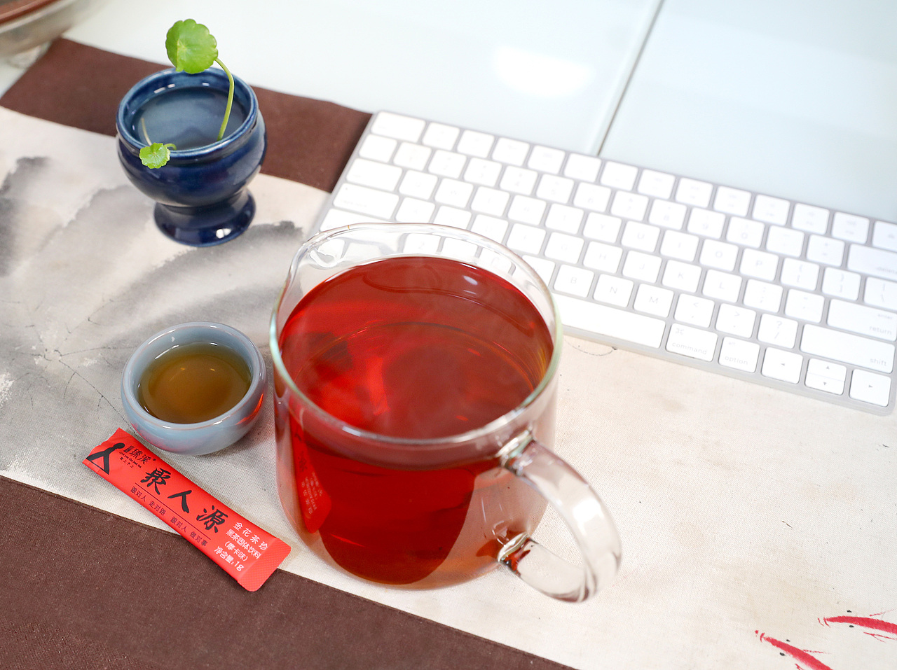 金花茶珍黑茶固体饮料（图ZMjA4MzgzMzMy） - 产品摄影 - 站酷设计师浟湙Youyi原创素材 - 站酷ZCOOL