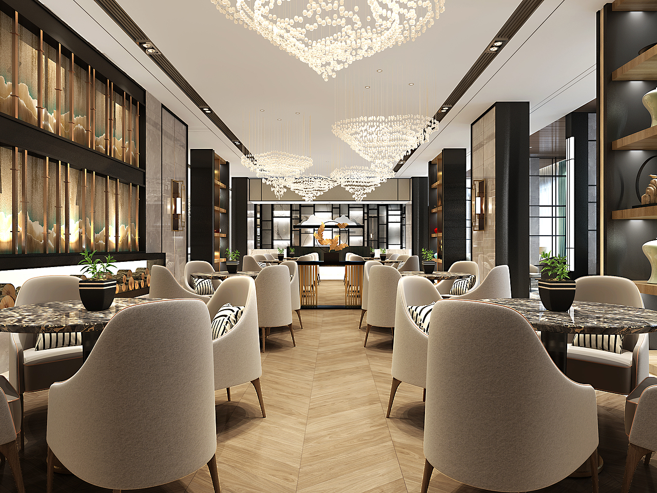 房产销售中心/新亚洲售楼中心设计（图ZMTQ3MTc1NzQw） - 家装设计 - 站酷设计师glory2046原创素材 - 站酷ZCOOL