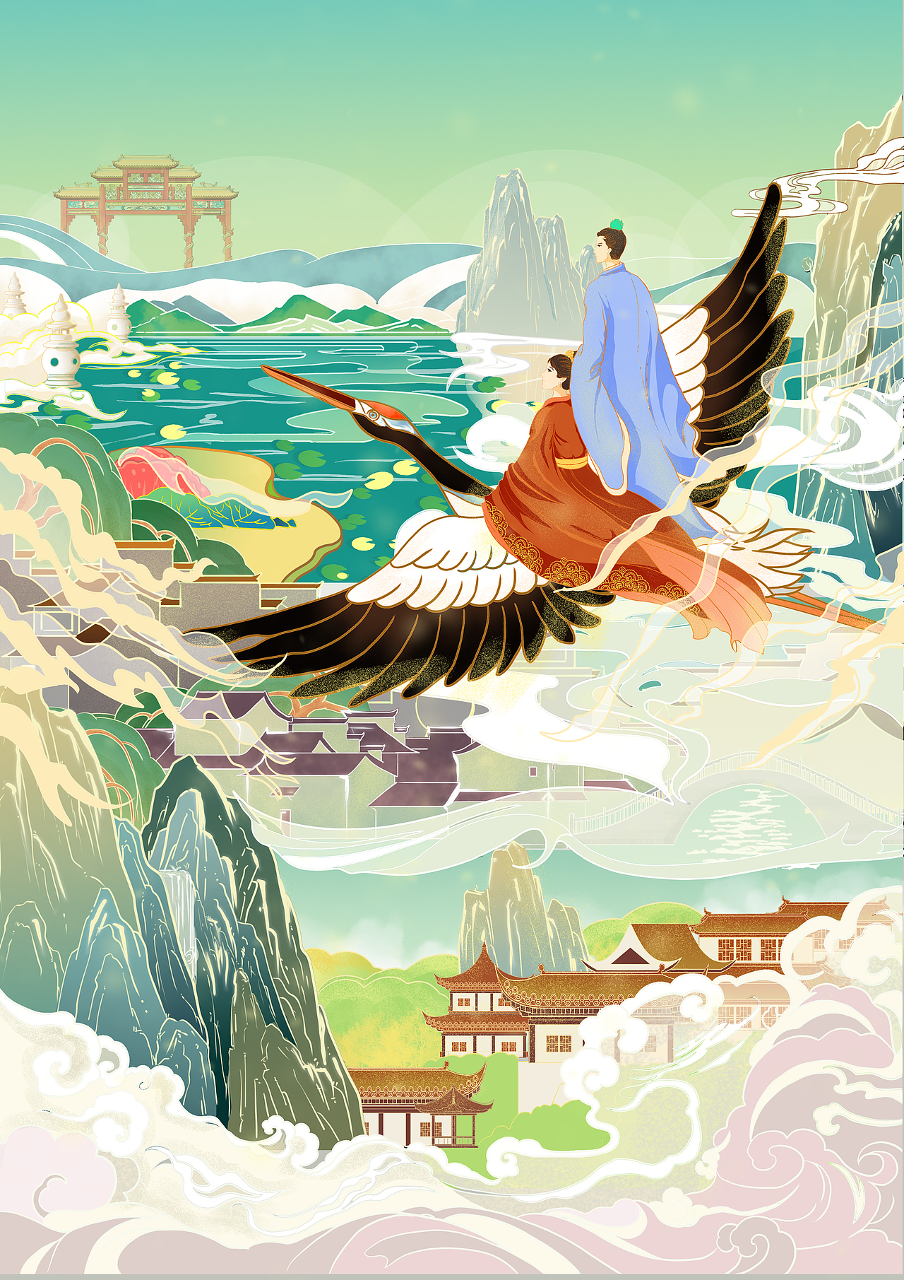 《雪中悍刀行》插画作品