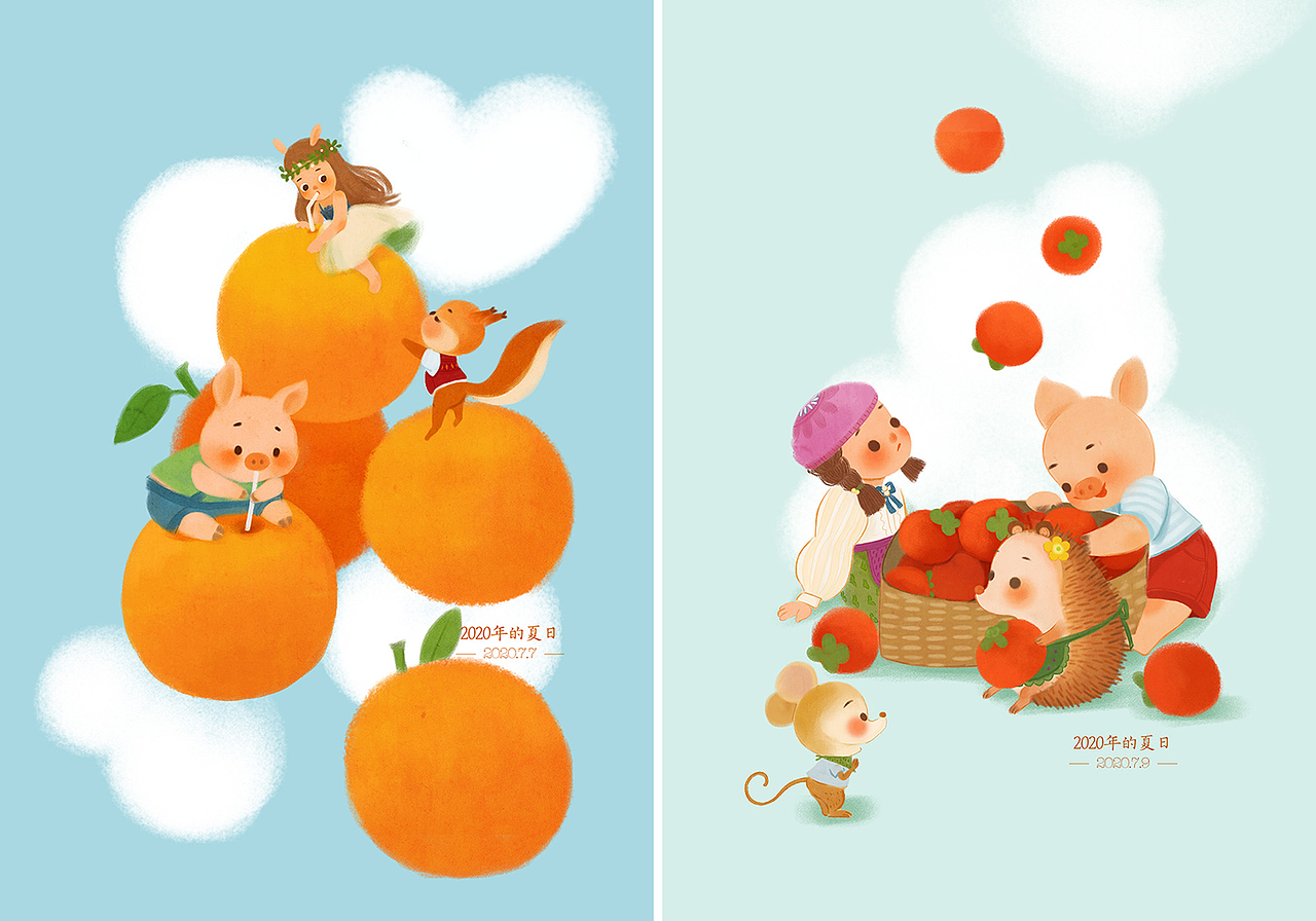 2020插画作品总结