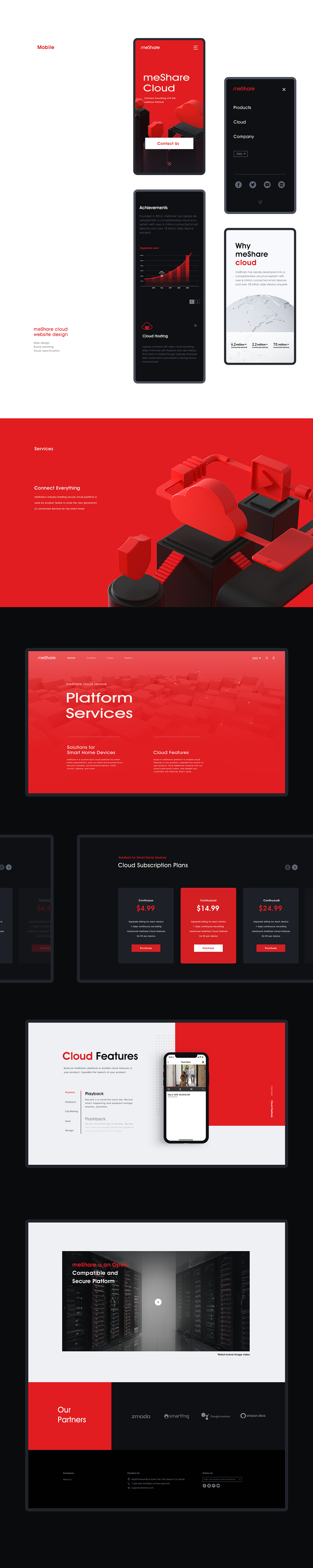 meShare cloud 云服务网站设计（图ZMTc2MjczMTA4） - 企业官网 - 站酷设计师aiyzl007原创素材 - 站酷ZCOOL