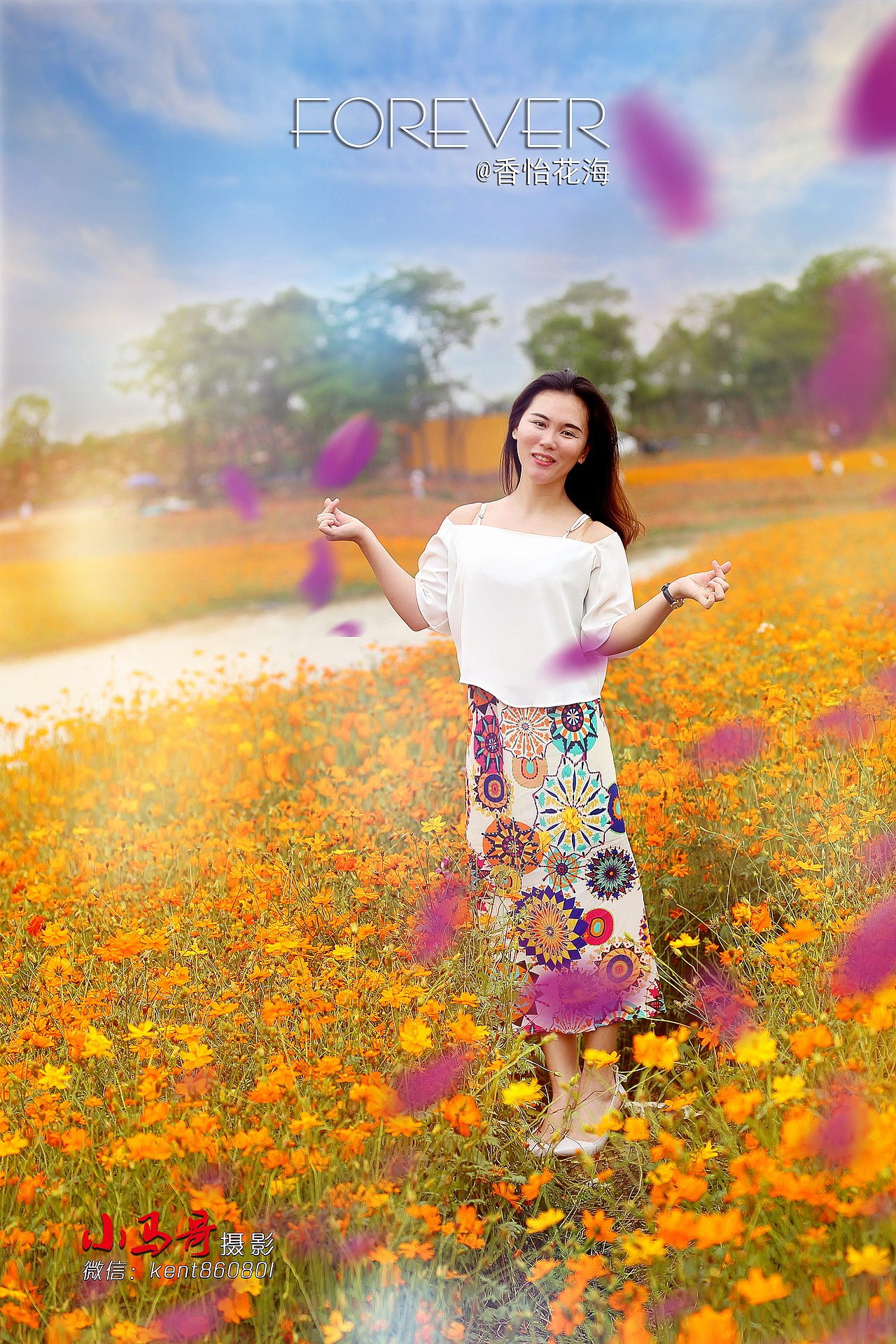 花海人像（图ZMTk1MzEzNDMy） - 人像摄影 - 站酷设计师kent860801原创素材 - 站酷ZCOOL