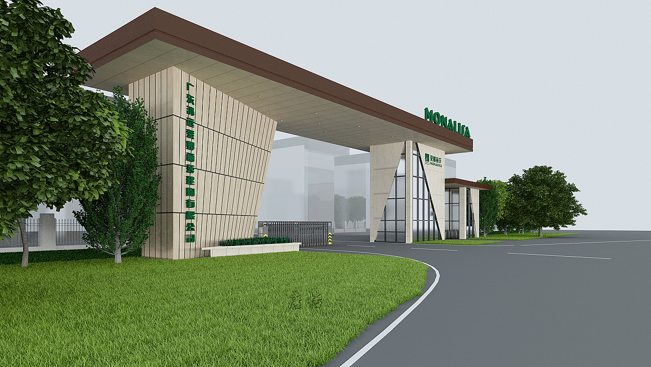 厂房门头案例赏析