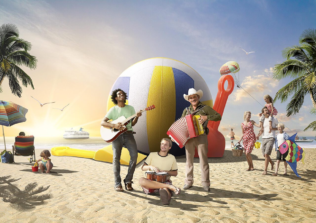 为上海空降一个5000平米沙滩！巡游全世界的沙滩音乐节来了！