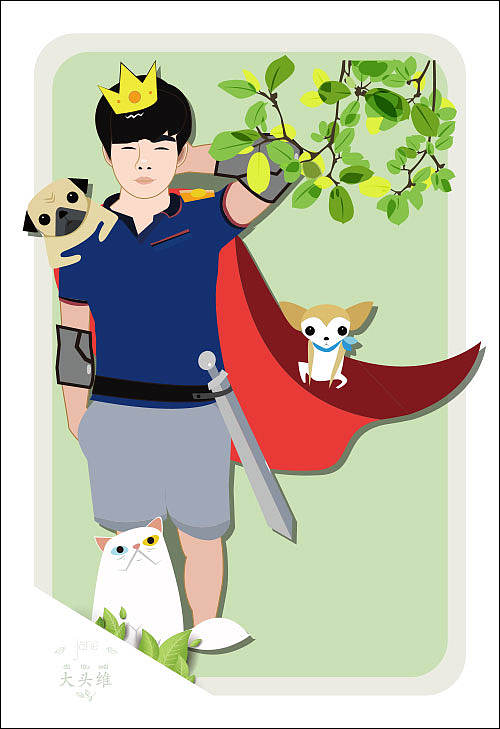 给小伙伴的画~（图ZMzI4NzExMjg=） - 艺术插画 - 站酷设计师撑着伞原创素材 - 站酷ZCOOL