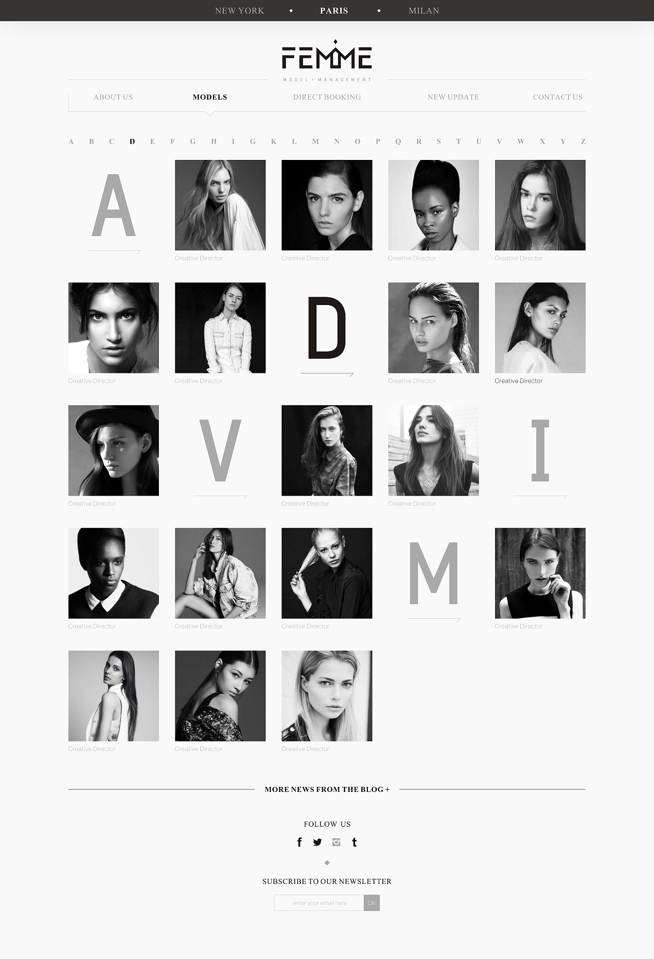 (女)模特公司标志