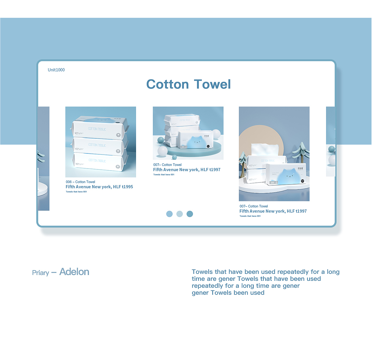 一次性洗脸巾 C4D产品视觉（图ZMjI5NTkxMjM2） - 电商 - 站酷设计师九伍原创素材 - 站酷ZCOOL