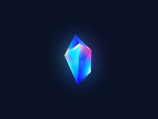 水晶风格图标