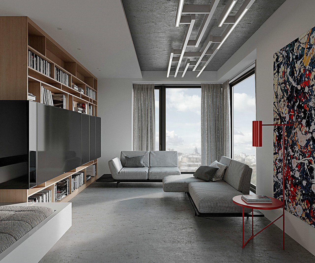 现代（图ZMTc5MzExNTI0） - 家装设计 - 站酷设计师1992效果图小九原创素材 - 站酷ZCOOL