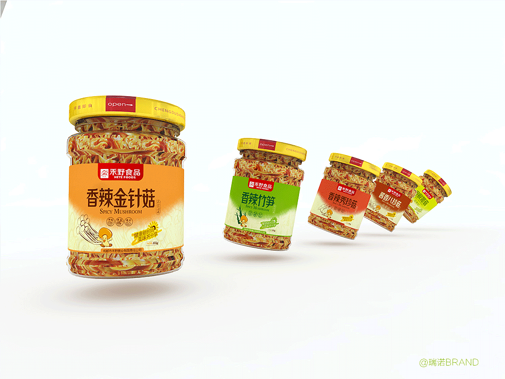 禾野金针菇包装