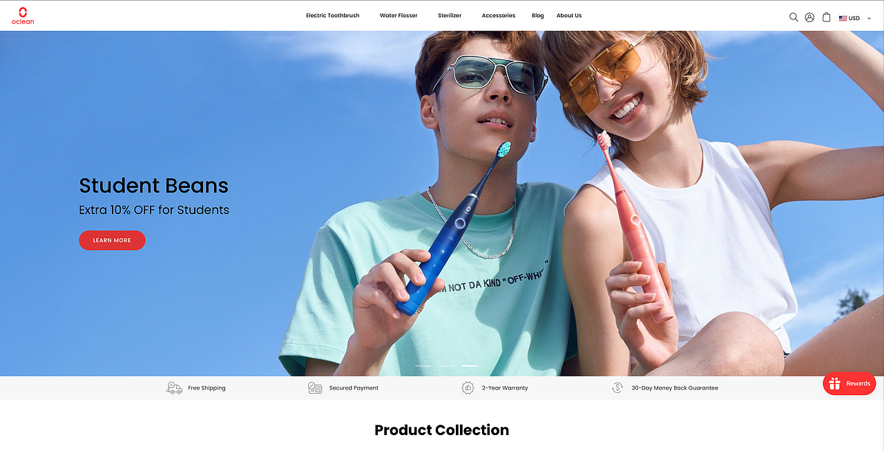 Oclean欧可林智能电动牙刷平面广告拍摄（图ZMjkxMTM1NDQ4） - 产品摄影 - 站酷设计师苏海明原创素材 - 站酷ZCOOL