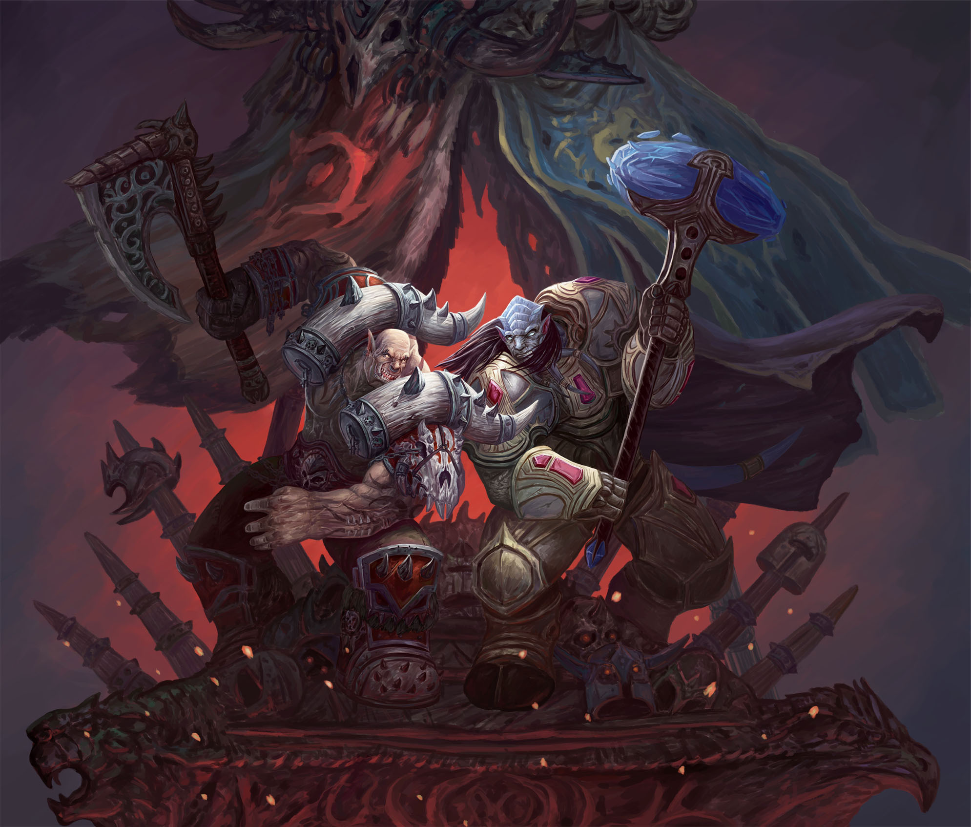 魔兽世界|插画|创作习作|笑尿的毛蛋 - 原创作品 - 站酷 (zcool)