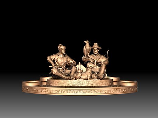 團(tuán)隊(duì)作品，酒盤工藝品（個人主頁-ZMzQzNTUyOA==） - 人物/生物 - 站酷設(shè)計(jì)師菜鳥_555原創(chuàng)素材 - 站酷ZCOOL