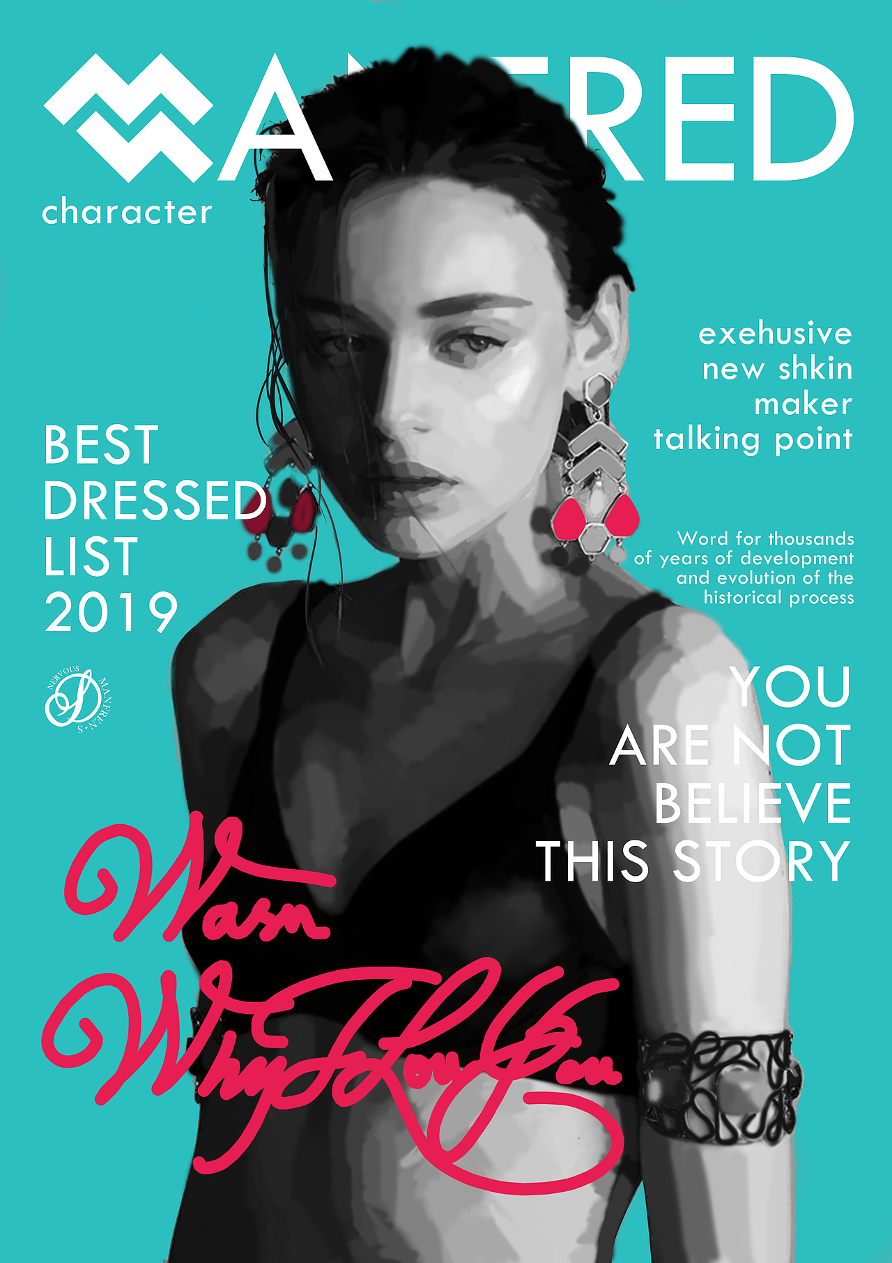 画成画/写成字/做成海报（图ZMTg2OTEyNTA4） - 海报 - 站酷设计师神经质的双子原创素材 - 站酷ZCOOL