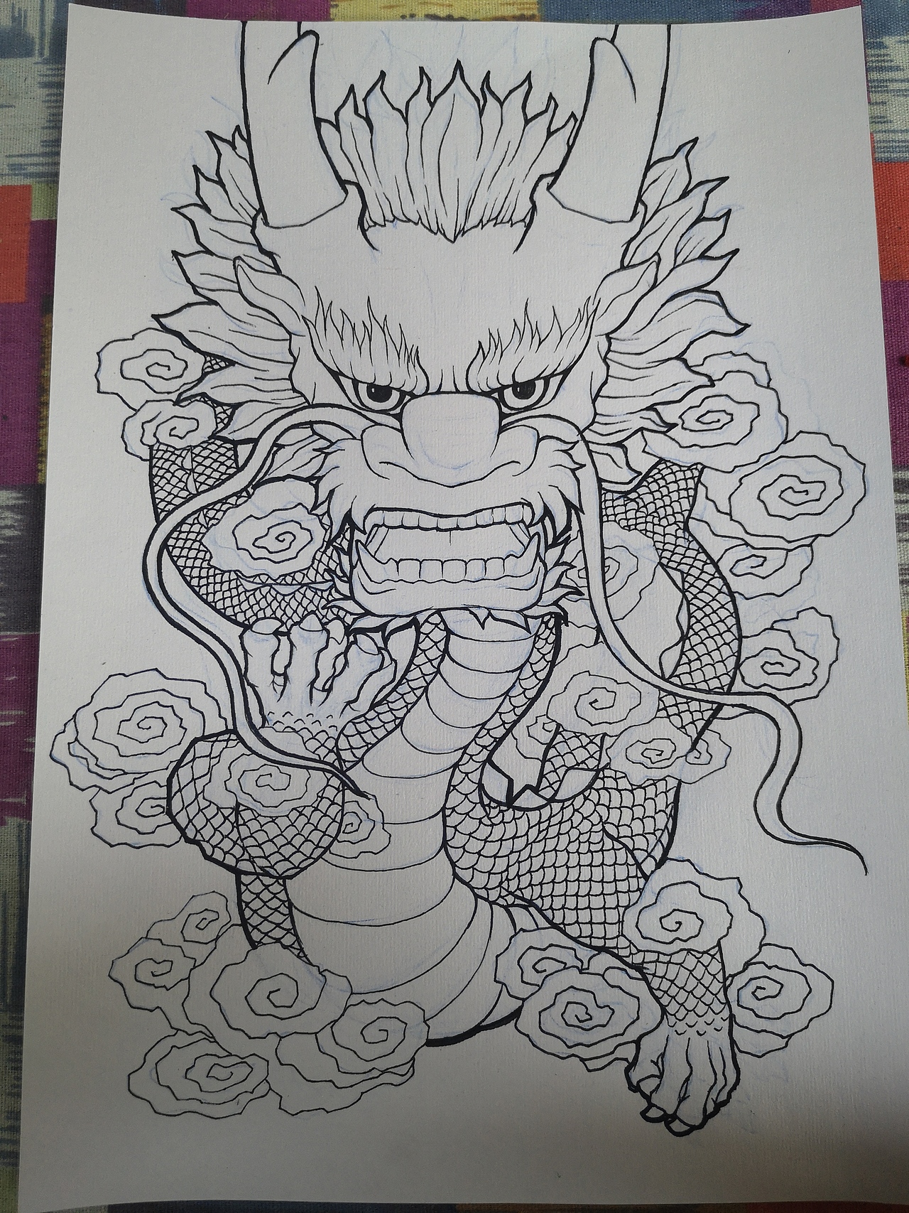 举报收藏分享原创作品插画艺术插画龙彩铅翁坤鸿拟人化381redmatcha