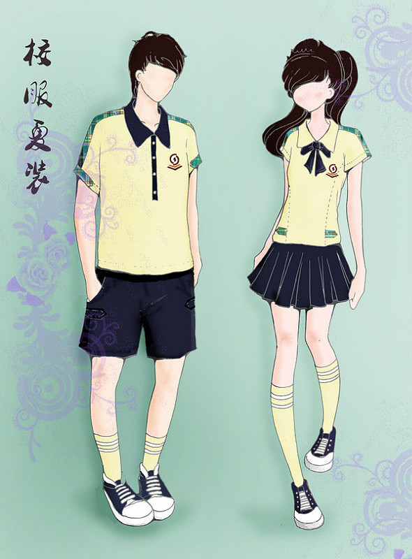 服装设计（图ZOTE0NTA5Ng==） - 商业插画 - 站酷设计师子铭画室MG原创素材 - 站酷ZCOOL