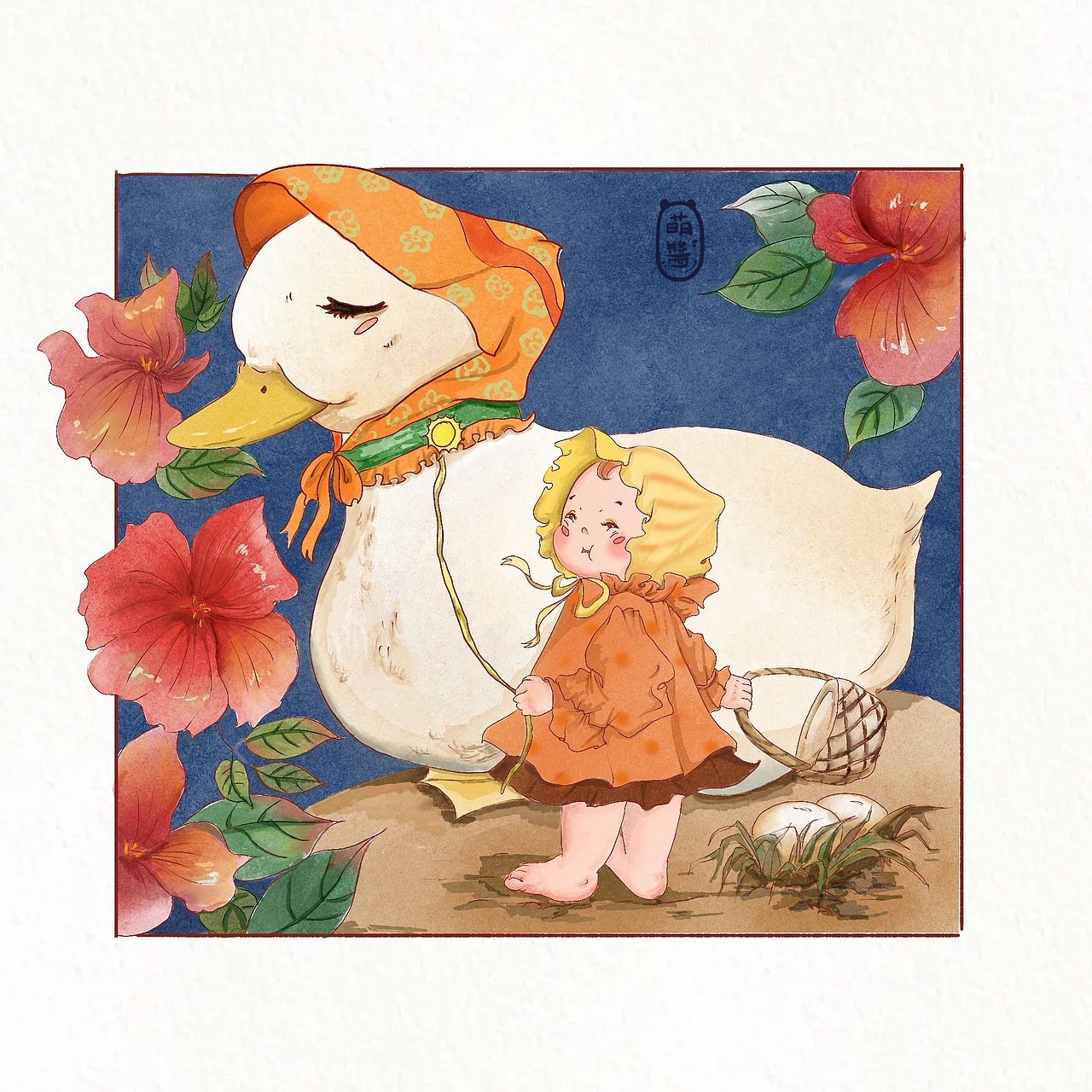 萌酱插画（图ZMjk2OTA0Mjcy） - 儿童插画 - 站酷设计师萌酱插画原创素材 - 站酷ZCOOL