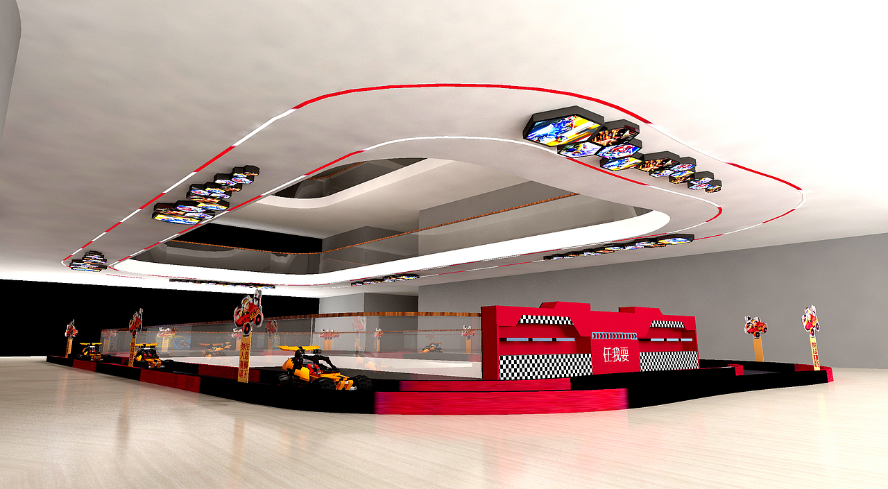 卡丁车多经点位（图ZMjA4OTgzNTI4） - 建筑/空间 - 站酷设计师Z70629386原创素材 - 站酷ZCOOL