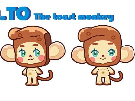 IP設(shè)計(jì)-表情包Ato吐司猴（個(gè)人主頁-ZNTAyMDI4MjA=） - 商業(yè)插畫 - 站酷設(shè)計(jì)師炸醬甜心JZ原創(chuàng)素材 - 站酷ZCOOL