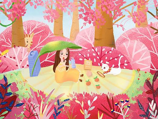 和我的猫咪野餐